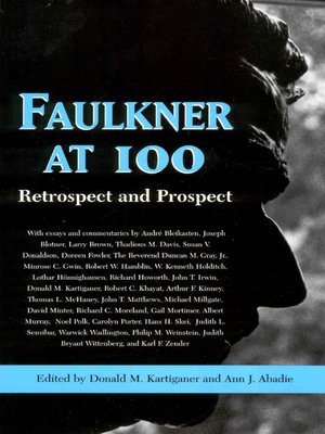 cover image of Faulkner at 100